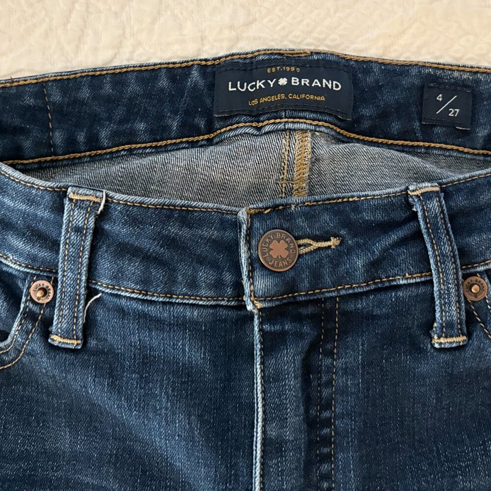 Lucky Brand Mid Rise Hayden Skinny Jeans